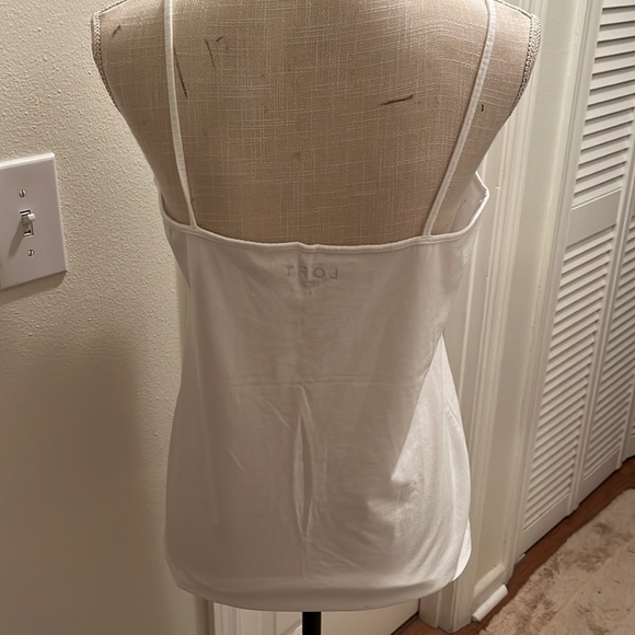 LOFT lace and cotton top - Picture 3 of 6